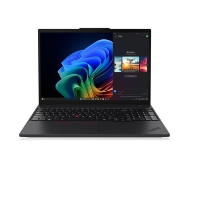 Product Laptop Lenovo 16" ThinkPad T16 G4 IPS/Ryzen AI 7 PRO-350 /32GB/1TB SSD/AMD Radeon Graphics/Win 11 Pro/Black (21QN001DGM) base image