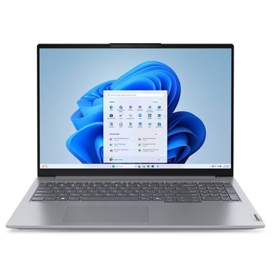 Product Laptop Lenovo ThinkBook 16 G7 IML 16'' WUXGA IPS/Ultra5-125U/16GB/512GB SSD/Intel Graphics/Win 11 Pro/3Y NBD/Arctic Grey (21MS0046GM) base image