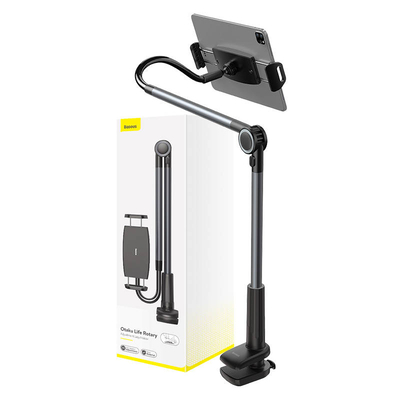 Product Βάση Tablet Baseus rotary clip holder Otaku Life Rotary Pro (gray) base image