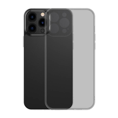 Product Θήκη Baseus Frosted Glass για iPhone 13 PRO (black) + tempered glass base image