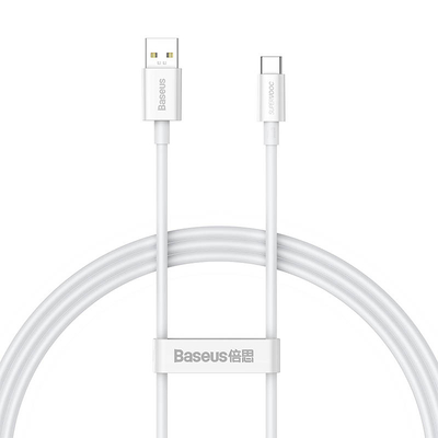 Product Καλώδιο USB-C to USB-C Baseus Superior Series 65W PD 1m (white) base image
