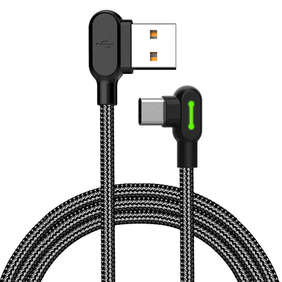 Product Καλώδιo USB to USB-C Mcdodo CA-5280 LED, 1.8m (black) base image