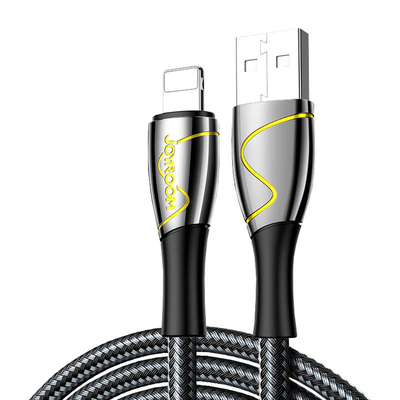 Product Καλώδιο USB to Lightning Joyroom S-2030K6 2.4A 2m (Black) base image