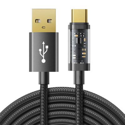 Product Καλώδιο USB Joyroom to USB-C S-UC027A12 3A, 1.2m (Black) base image