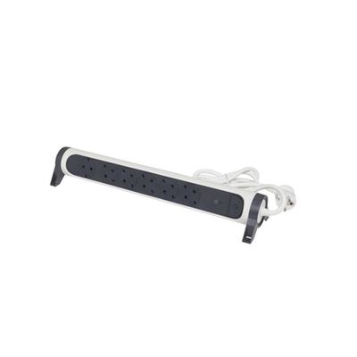 Product Πολύπριζο Ασφαλείας Legrand SurgeArrest 6 Outlets 1.5m Cable SPD Black/Grey Rotating base image