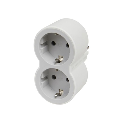 Product Πολύπριζο Ασφαλείας Legrand SurgeArrest 2 Outlets White/Grey base image