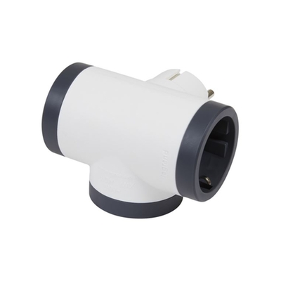 Product Πολύπριζο Ασφαλείας Legrand SurgeArrest 3 Outlets White/Grey base image