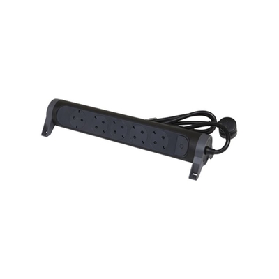 Product Πολύπριζο Ασφαλείας Legrand SurgeArrest 5 Outlets 1.5m Cable Black/Grey Rotating base image