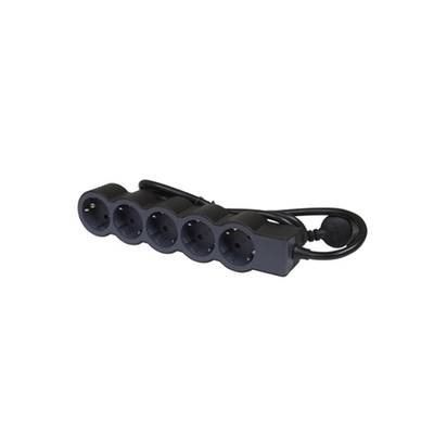 Product Πολύπριζο Ασφαλείας Legrand SurgeArrest 5 Outlets 1.5m Cable Black base image