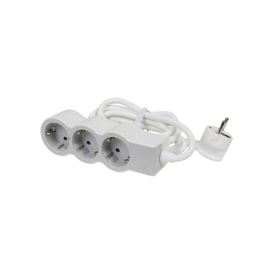 Product Πολύπριζο Ασφαλείας Legrand SurgeArrest 3 Outlets 5m Cable White/Grey base image