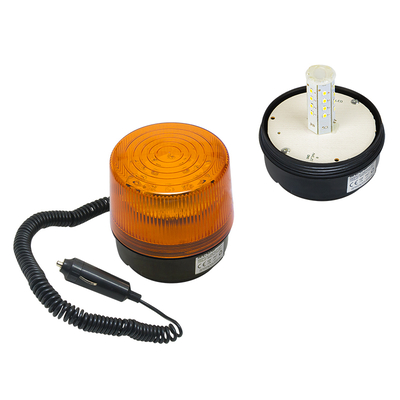 Product Strobe Αυτοκινήτου Blow 12V Πορτοκαλί LED Μαγνητικό 100mm base image