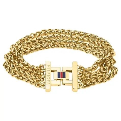 Product Γυναικείο Βραχιόλι Tommy Hilfiger 2700614 (21cm) από Ατσάλι Golden base image