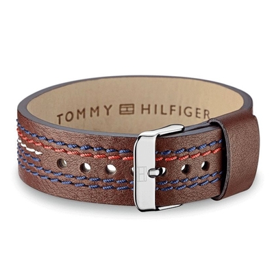 Product Ανδρικό Βραχιόλι Tommy Hilfiger 2700685 (22cm) Δερμάτινο Brown base image