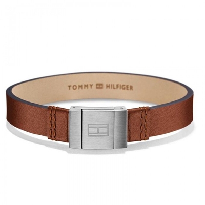 Product Ανδρικό Βραχιόλι Tommy Hilfiger 2700949 (25cm) Δερμάτινο Brown base image