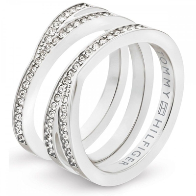 Product Γυναικείο Δαχτυλίδι Tommy Hilfiger 2701098C (54) από Ατσάλι Grey base image