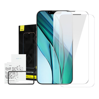 Product Screen Protector Baseus Crystal Dust-proof 0.3mm for iPhone 14 Plus/13 Pro Max (2pcs) base image