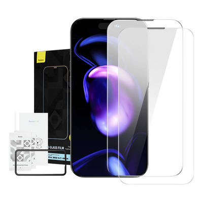 Product Screen Protector Baseus Crystal Dust-proof 0.3mm for iPhone 14 Pro Max (2pcs) base image