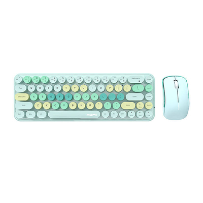 Product Σετ Πληκτρολόγιο και Ποντίκι Ασύρματο MOFII Bean 2.4G (Green) base image