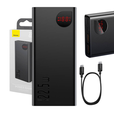 Product Powerbank Baseus Adaman Metal, 20000mAh, 22.5W (black) base image