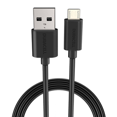 Product Καλώδιo USB to Micro USB Duracell 1m (black) base image