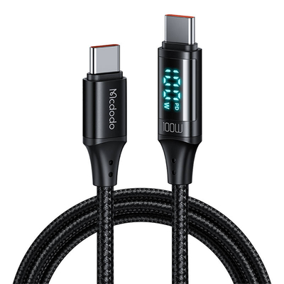 Product Καλώδιο USB-C to USB-C Mcdodo CA-1100 100W 1.2m (black) base image
