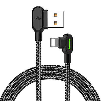 Product Καλώδιο USB to Lightning Mcdodo CA-4679 angled 3m (black) base image