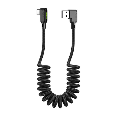 Product Καλώδιo USB to USB-C cable, Mcdodo CA-7310, angled, 1.8m (black) base image