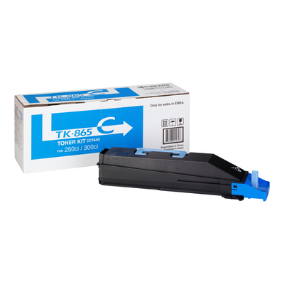 Product Toner Kyocera Cyan TK-865C base image