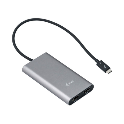 Product Αντάπτορας HDMI i-Tec TB3DUAL4KHDMI Thunderbolt 3 base image