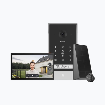 Product Θυροτηλεόραση Ezviz Wi-Fi Doorphone EP7 Kit with solar Panel base image