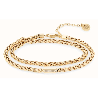 Product Γυναικείο Βραχιόλι Tommy Hilfiger 2780876 (19cm) από Ατσάλι Golden base image