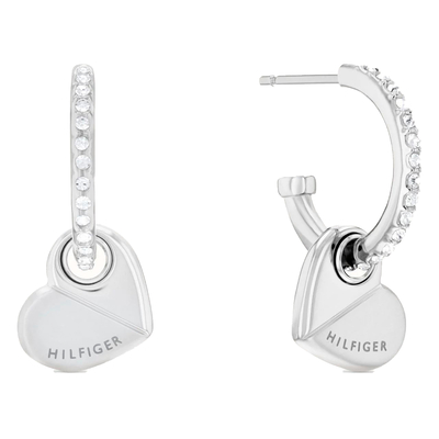 Product Γυναικεία Σκουλαρίκια Tommy Hilfiger 2780882 (1cm) από Ατσάλι Silver base image