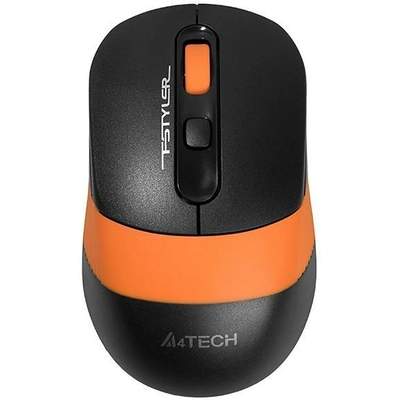 Product Ποντίκι Ασύρματο A4tech Fg10 2000 Dpi, Μαυρο/Πορτοκαλι base image