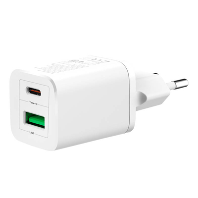 Product Φορτιστής Πρίζας Mini XO HN238A 30W, PD (white) base image