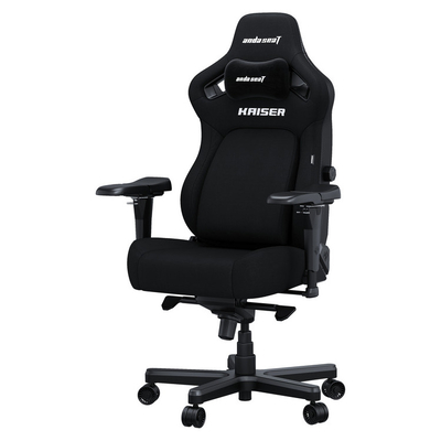 Product Καρέκλα Gaming Anda Seat Kaiser-4 Large Black Fabric base image
