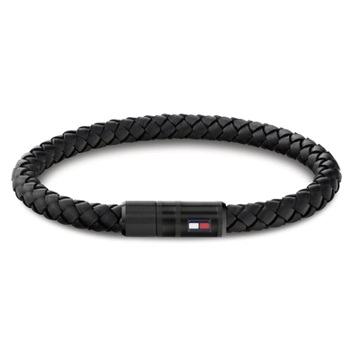 Product Ανδρικό Βραχιόλι Tommy Hilfiger 2790641S (20cm) Δερμάτινο Black base image