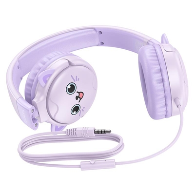 Product Headset Hoco W61 Voice Wired Dream Purple base image