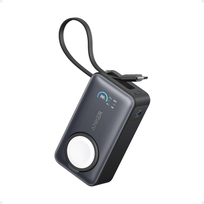 Product Powerbank Anker MagGo for iPhone and Apple Watch 10K 35W base image