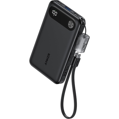 Product Powerbank Anker 10k 22.5w With Usb-C Cable base image