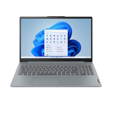 Product Laptop Lenovo 15.6'' IdeaPad Slim 3 15AMN8 R5-7520U/16GB/512GB/MD Radeon 610M Graphics/Win 11 Home S/Arctic Grey (82XQ00F4GM) base image