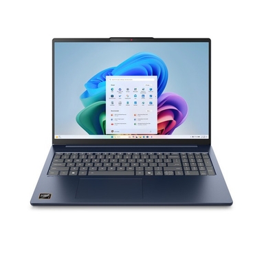 Product Laptop Lenovo 16'' IdeaPad Slim 5 16AKP10 Ryzen AI 7-350/32GB/1TB SSD/AMD Radeon 860M Graphics/Win 11 Home/Cosmic Blue (83HY0029GM) base image