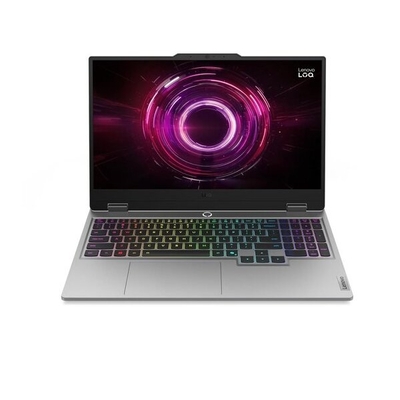 Product Laptop Lenovo 15.6" LOQ 15AHP10 IPS/R7-250/32GB/1TB SSD/NVIDIA GeForce RTX 5050 8GB/Win 11 Home/Luna Grey (83JG001UGM) base image