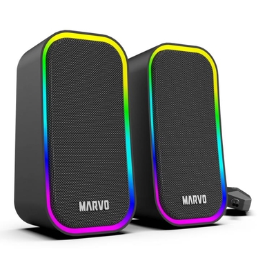 Product Ηχεία Marvo Sg285 2x3w Μαύρο MV-SG285BK base image