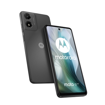 Product Smartphone Motorola E14, 6.56''/Unisoc T606/4GB/64GB/Android 14/Graphite Gray base image
