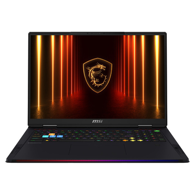 Product Laptop MSI 18" Raider A18 HX A9WJG /R9 9955HX3D/64GB/2TB PCIe 4.0/NVidia GeForce RTX 5090 24GB/Win 11 Pro/Core Black (9S7-182L72-073) base image