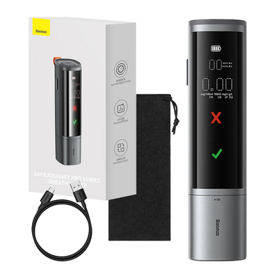 Product Ηλεκτρονικός αναπνευστήρας Baseus SafeJourney Pro (Γκρι) base image