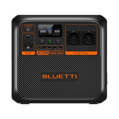 Product Power Station Bluetti Premium AC180P Solar Expandable, 1800W AC Outlet 1440Wh base image