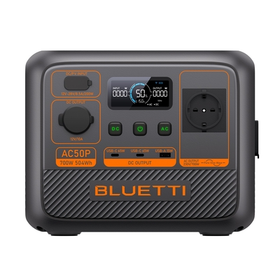 Product Power Station Bluetti Premium AC50P 700W AC Outlet 504Wh base image