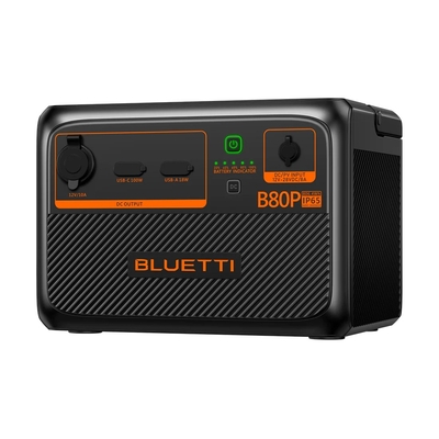 Product Power Station Bluetti Premium B80P Expansion Battery LiFePO4 806Wh IP65 base image