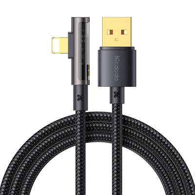 Product Καλώδιο USB to Lightning prism 90 degree Mcdodo CA-3511 1.8m (black) base image
